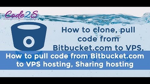 How to pull code from Bitbucket.com to VPS hosting, Sharing hosting?