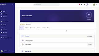 AI Course Builder with Avatar Video inside LMS | Turn Any Content Into a Narrated Course screenshot 5