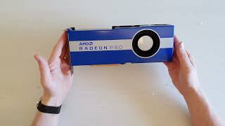 🇬🇧 AMD Radeon Pro VII 16 GB from wstore.sk - unboxing