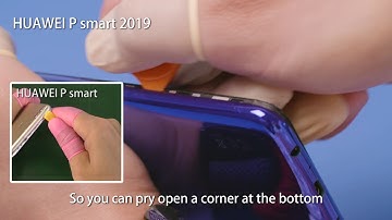 HUAWEI P smart 2019 Potter Disassembly and  Assembly Video Tutorial 1   Comparison with the previous