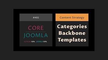 Part 2: Joomla Categories - The Backbone of Smart Template Design