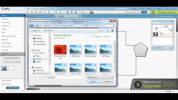 uploading pictures to gliffy