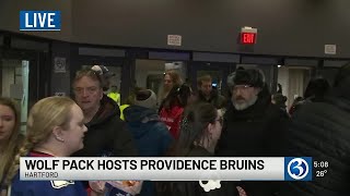 Hartford Wolf Pack welcomes Providence Bruins to PeoplesBank Arena
