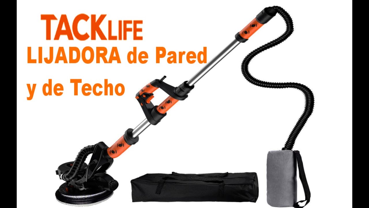 TACKLIFE LIJADORA de Pared y de Techo - YouTube