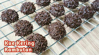 RESEP KUE KERING RAMBUTAN RESEP KUE KERING RAMBUTAN