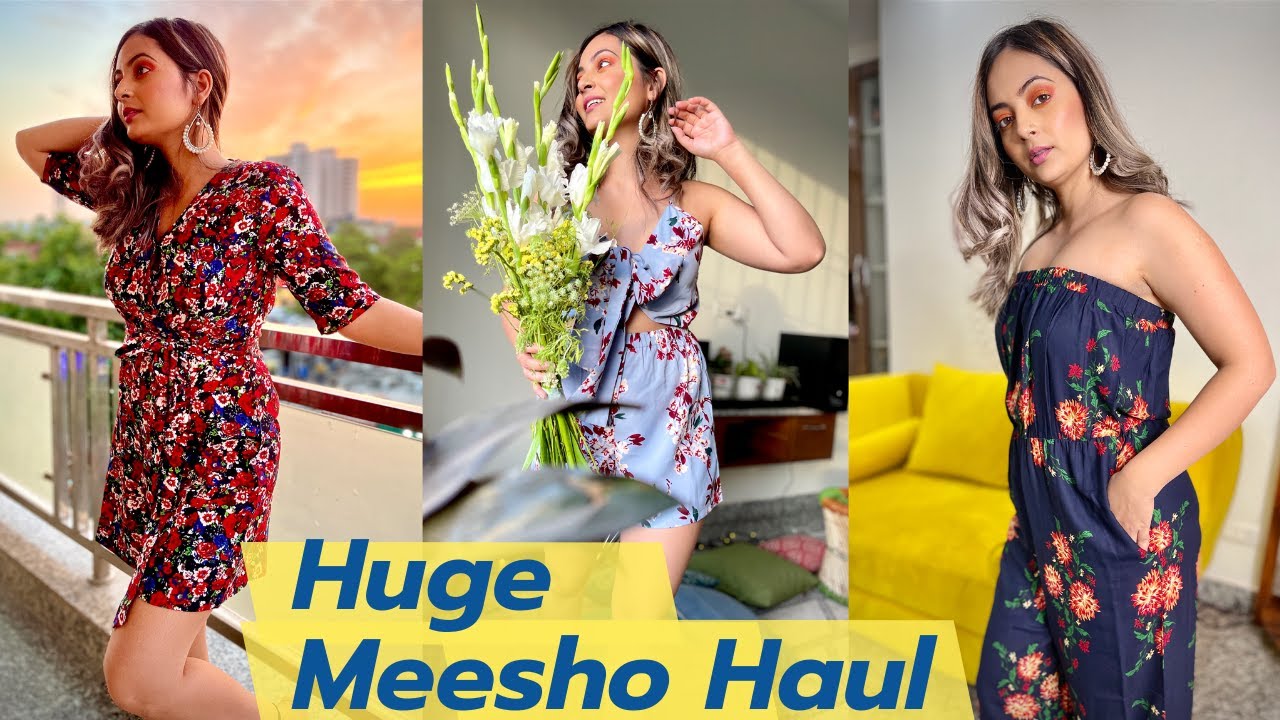 Meesho Jumpsuit & Dresses Starting Rs. 318 Party Wear and Casual