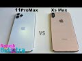 Apple iPhone 11 Pro Max vs  iPhone Xs Max SpeedTest and Camera Comparison