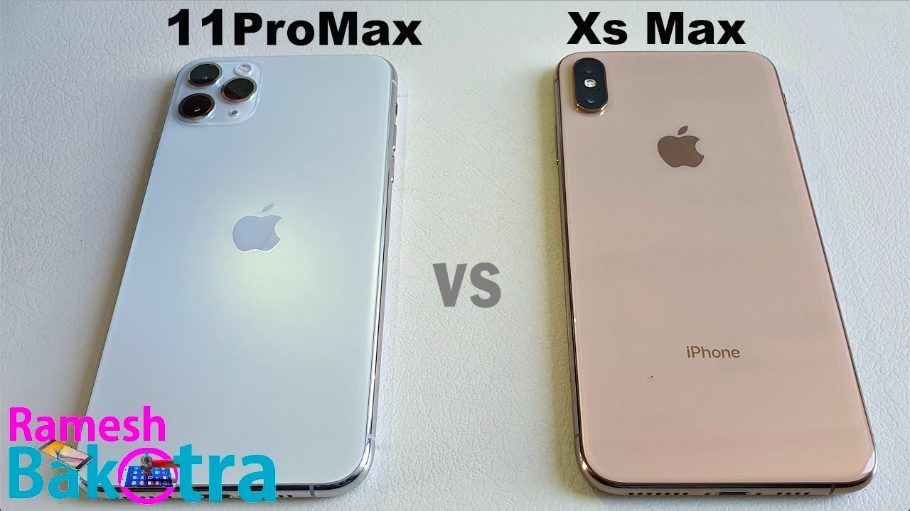 New Update Apple iPhone 11 Pro Max vs iPhone Xs Max SpeedTest and Camera Comparison