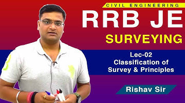 Lec 02 I Classification of Survey and Principles