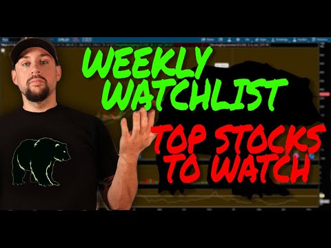 Weekly Watchlist -