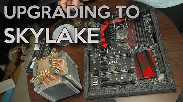 Changing My PC to SKYLAKE! (How to UPGRADE YOUR PC Vlog)