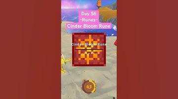 Day 56- Runes- Cinder Bloom Rune #roguelike #gaming #gamedev #indiegame #wizard  #gamedesign #dnd