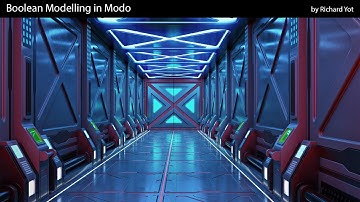 Boolean Modelling in Modo - trailer