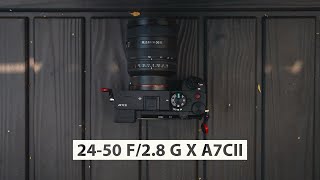 Sony 24-50 G f/2.8 x Sony A7cII