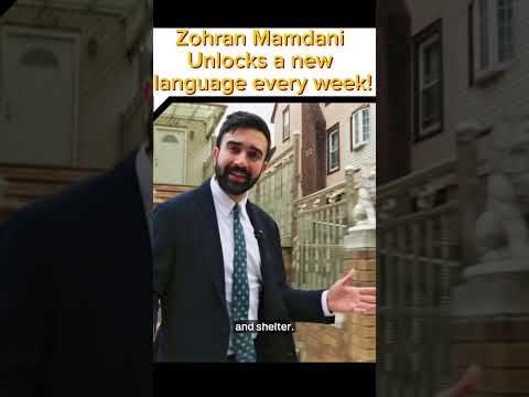 Zohran Mamdani Unlocks A New Language Every Week Zohranmamdani Mamdani Newyork