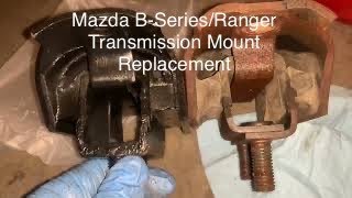 1997 Mazda B2300 Transmission Mount Replacement - Manual M5OD