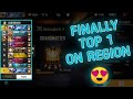 All The Difficulties And Hard Work On Road To Grandmaster Region Top 1 😷 || TOP 1 WITHIN 7 DAYS 🔥 !!