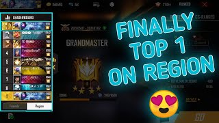 All The Difficulties And Hard Work On Road To Grandmaster Region Top 1 😷 || TOP 1 WITHIN 7 DAYS 🔥 !!