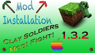  How To Install Clay Soldiers Mod Minecraft 1.3.2   Tutorial Mac 1.3.2 (Voice Commentary)