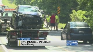 Multiple injuries reported after serious crash on Ky. 52 in Boyle County