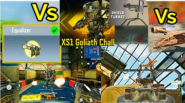 NEW operator skills | Equalizer Vs Goliath. Shield Turrent Vs Vtol.