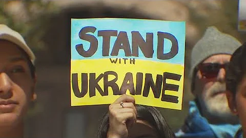 Support for Ukraine at Capitol amid concerns of pushback targeting Russian immigrants | FOX 7 Austin