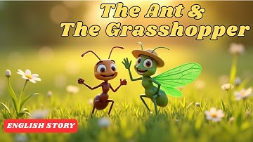 The Ant and The Grasshopper | Aesop Animated English Moral Story for Kids |  | Short Story Lessons