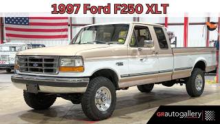 1997 Ford F250 XLT HD For Sale - Walk Around
See 100+ photos, pricing & specs at: https://www.grautogallery.com/vehicles
1997 Ford F250 XLT HD For Sale - Walk Around Video (137K Miles)
This 1997 Ford F250 XLT HD walk-around is brought to you by GR Auto Gallery, complete with start-up and running footage of the 1997 Ford F250 XLT HD.
► Subscribe: https://www.youtube.com/user/grautogallery1
► Facebook: https://www.facebook.com/grautogallery
► Instagram: https://www.instagram.com/grautogallery
#grautogallery #bestwaytosellauniquevehicle 1997 Ford F250 XLT HD For Sale - Walk Around