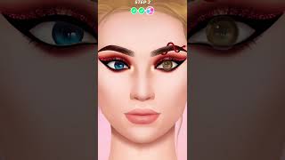 Makeover Studios: Makeup Games | Eye Lense Tutorial 💄| Available on Android & iOS #Shorts screenshot 2