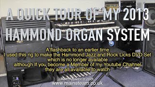 Thumbnail for MY 2013 HAMMOND ORGAN SYSTEM