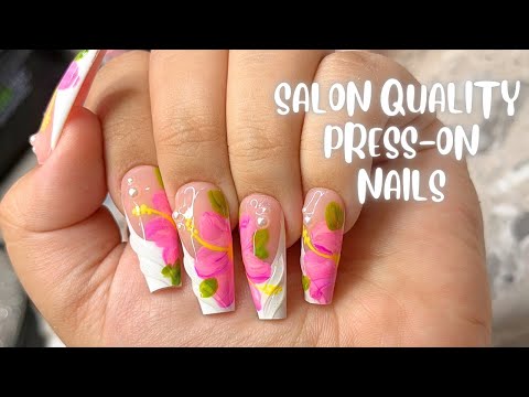 How to Make Press-On Nails That Look Like a SALON Nail Set