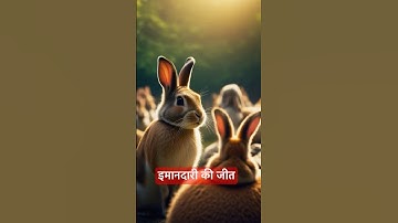 ईमानदारी की जीत.| #shortsfeed #honesty #cuteanimal #rabbitadventures #rabbitrescue #shorts #short