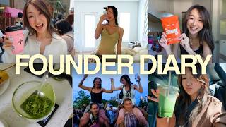FOUNDER DIARY matcha taste tests partying with friends new tea launches
