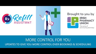 Updates to give your pharmacy more control over bookings and scheduling