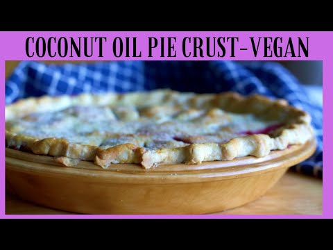 Coconut Oil Pie Crust