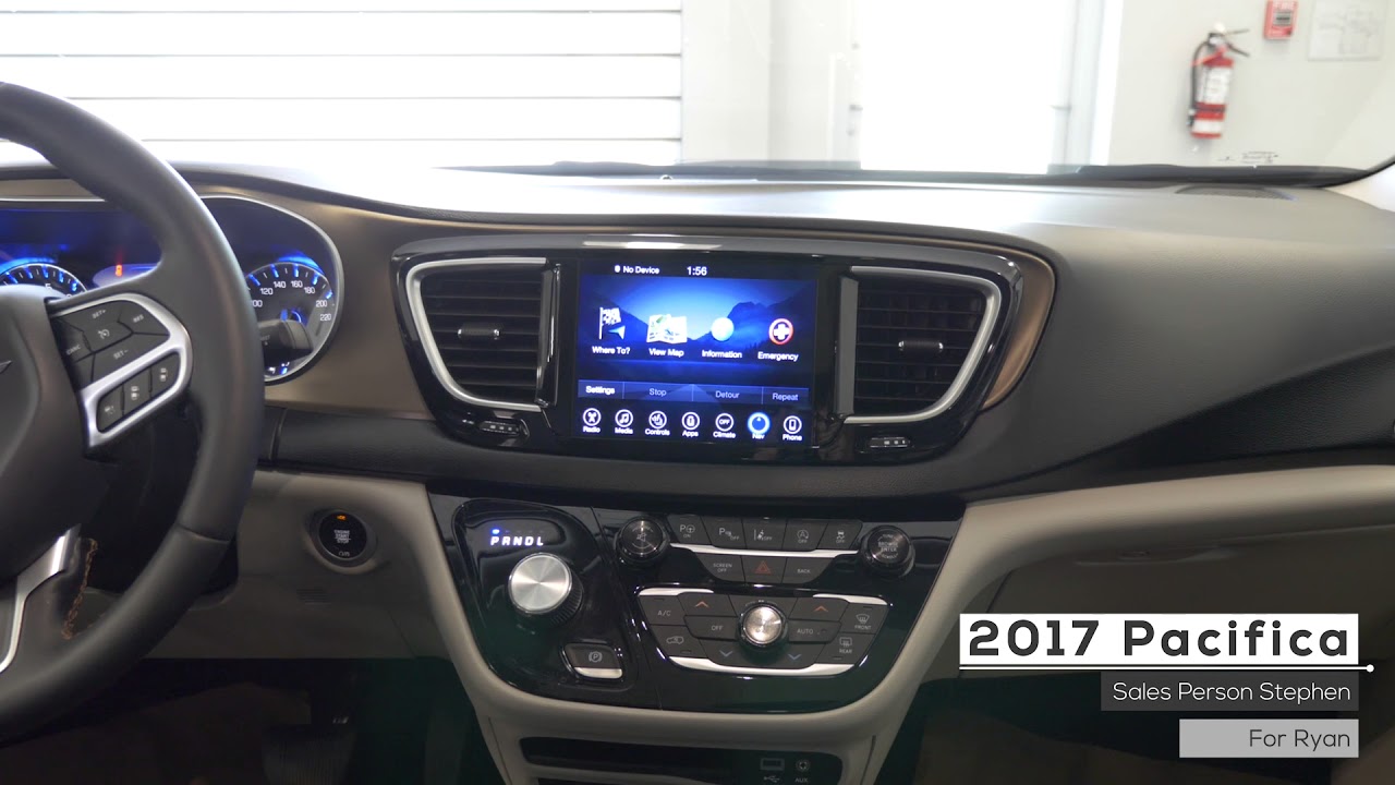 2017 Chrysler Pacifica Touring For Ryan South Trail Chrysler