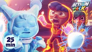 Frozen Fiasco | Action Pack | Adventure Cartoon for Kids