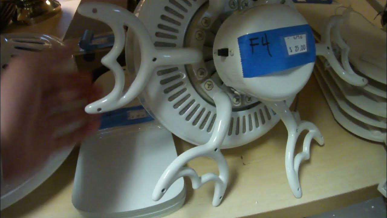 Vintage Ceiling Fans and Lakewood Box Fan Habitat For Humanity
