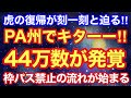 PA州でキターー‼︎44万数が発覚‼︎トラの復帰が刻一刻と迫る‼︎枠パス禁止の流れが始まる‼︎