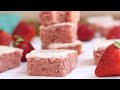 Chewy Strawberry Brownies 🍓