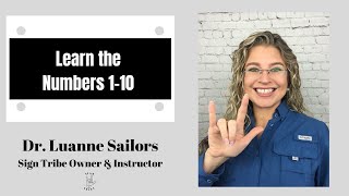 Learn ASL Numbers 1-10 | COMMUNICATION FOR DISABILITIES + AUTISM | SIGN TRIBE Update