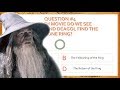 The Lord of the Rings Movie Trilogy Quiz