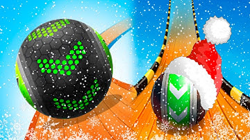 Going Balls vs Sky Rolling Ball 3D - Happy Holidays New Year Updates