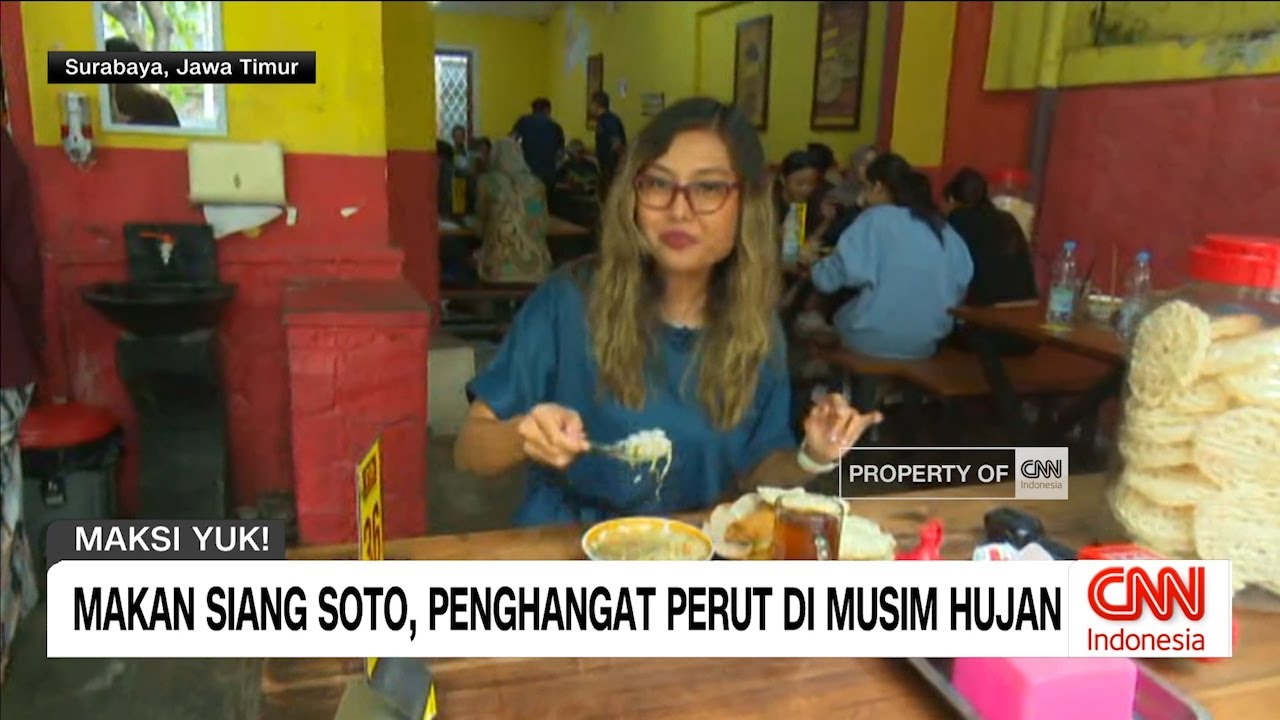 Makan Siang Soto, Penghangat Perut di Musim Hujan