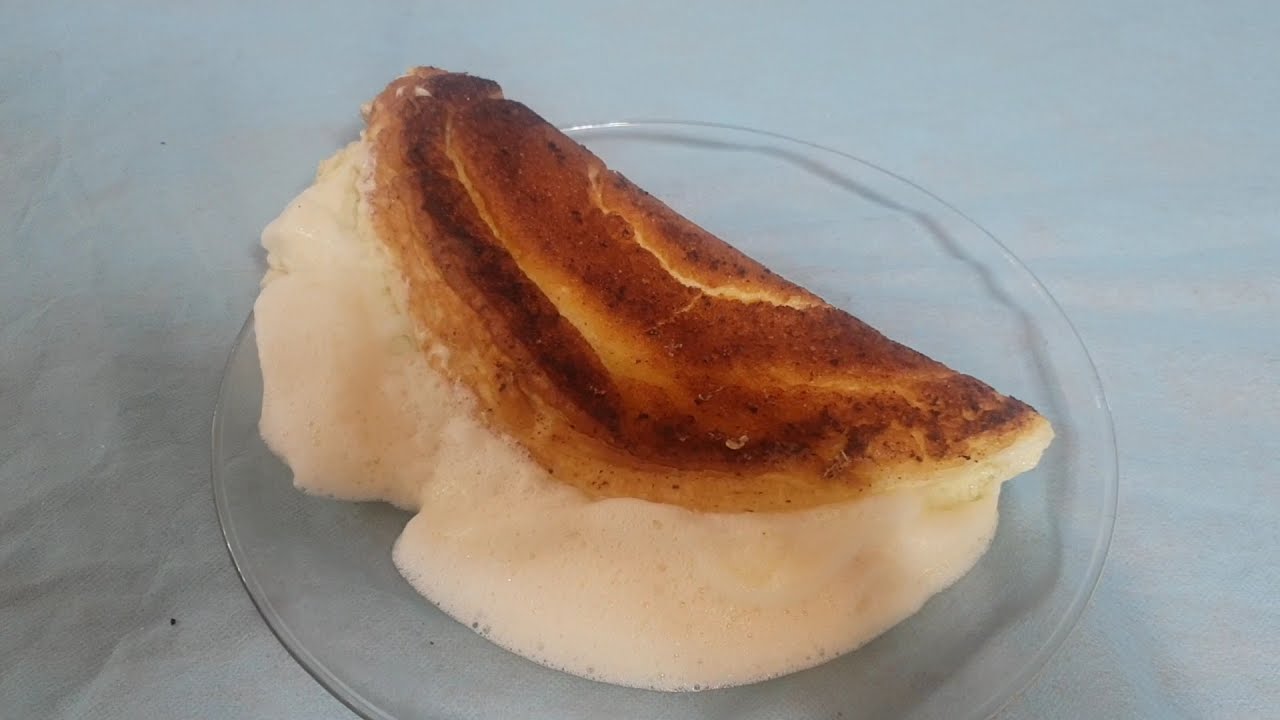 חביתה מביצים מוקצפות