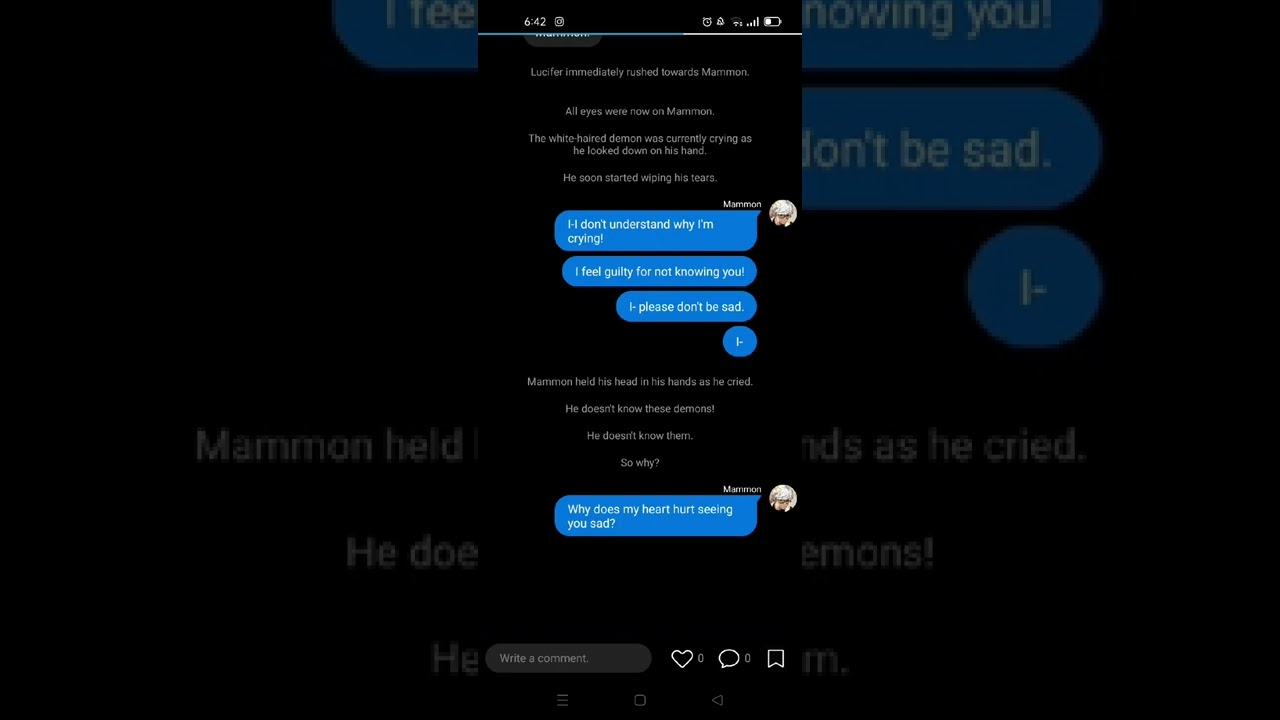 Forgotten Part 2|| Mammon Angst