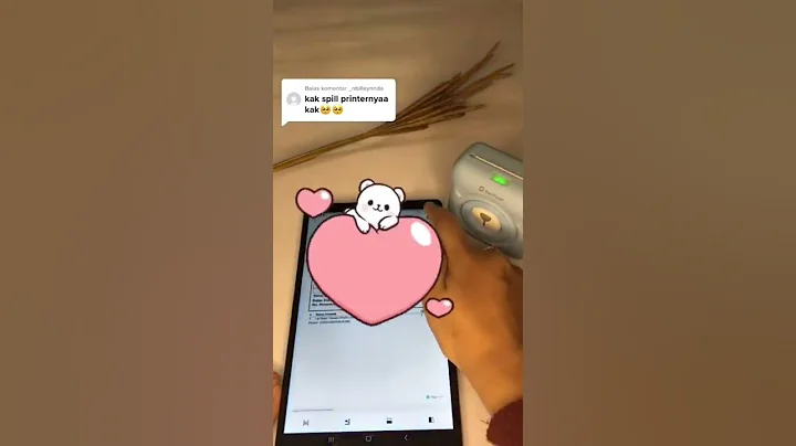 Printer Mini PeriPage Cute | Viral #shopeehaul #shorts #racunshopee #racuntiktok