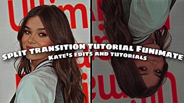 split transition tutorial || Funimate