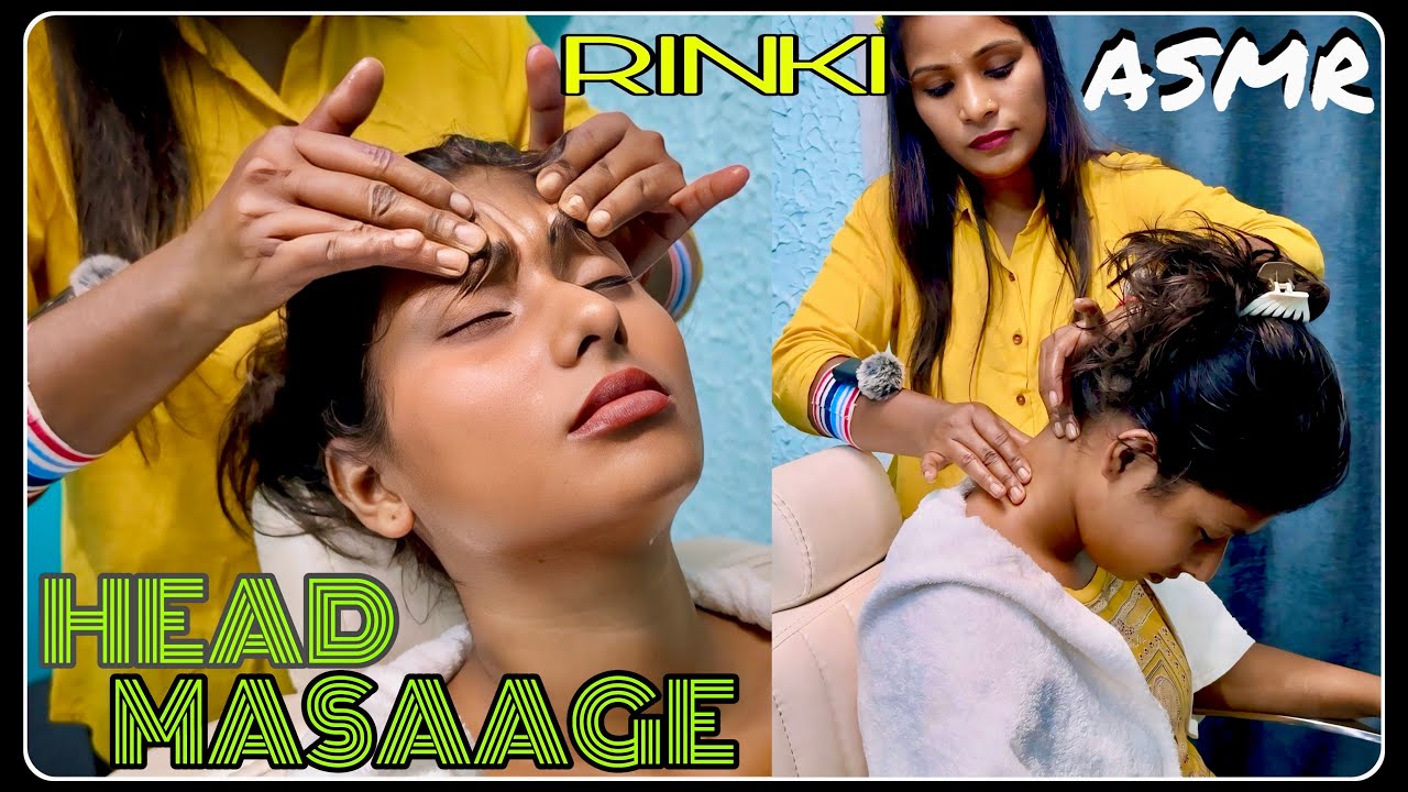 ASMR DeepTissue Head Massage for Deep Relaxation & Hair Growth | Vitamin E | Anxiety & Stress Relief