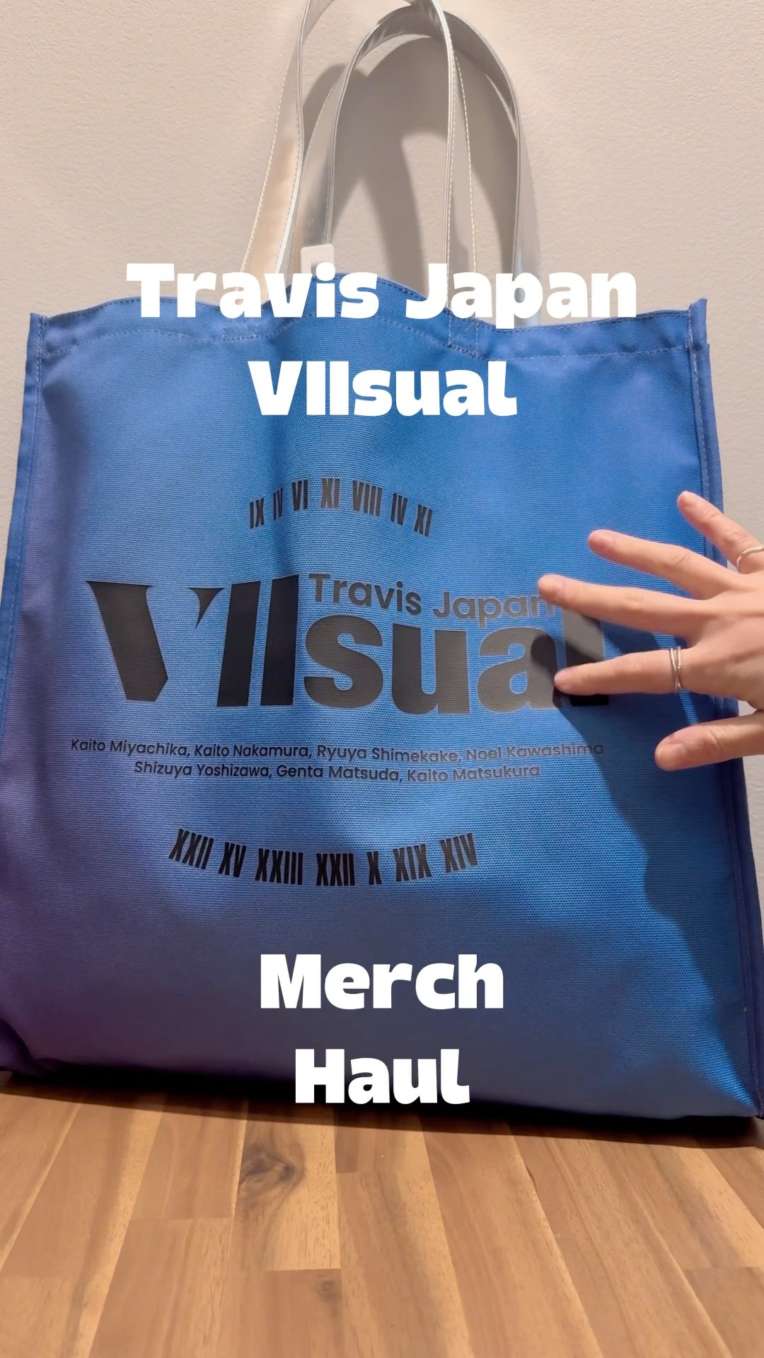 ˋˏ Haul - Travis Japan Concert Tour 2025 VIIsual Merch - ˎˊ